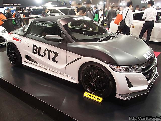 ブリッツのｓ６６０のサーキットコンセプトカー Blitz S660 Specc 東京オートサロン16 車 ３ 轟car3